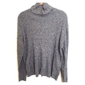 Super cozy grey turtleneck sweater